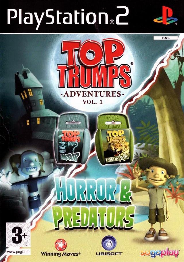 Top Trumps: Horror & Predators PAL Playstation 2