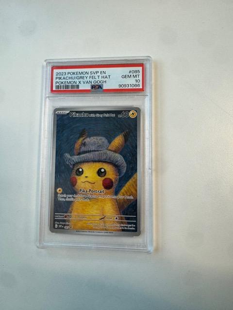 Pikachu with Grey Felt Hat | PSA 10 | Pokemon Promo Pikachu with Grey Felt Hat | PSA 10 | Pokemon Promo