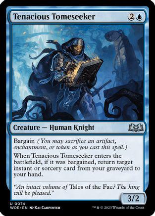 Tenacious Tomeseeker #74 Magic Wilds of Eldraine