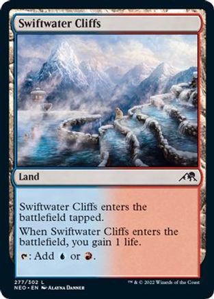 Swiftwater Cliffs #277 Magic Kamigawa: Neon Dynasty