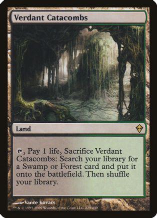 Verdant Catacombs #229 Magic Zendikar