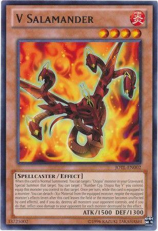 V Salamander JOTL-EN002 YuGiOh Judgment of the Light