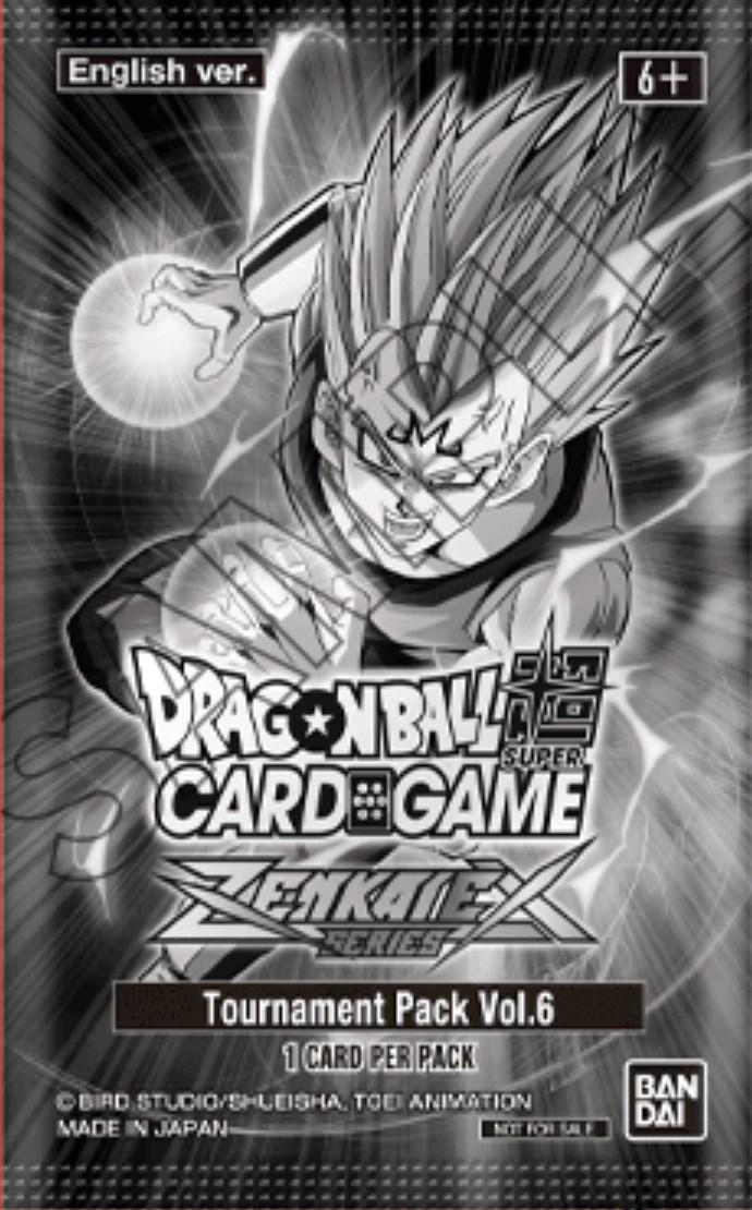 Zenkai Series Tournament Pack Vol.6 Dragon Ball Super Divine Multiverse Release Promos