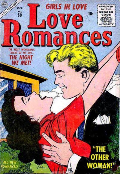 Love Romances #60 (1956) Comic Books Love Romances