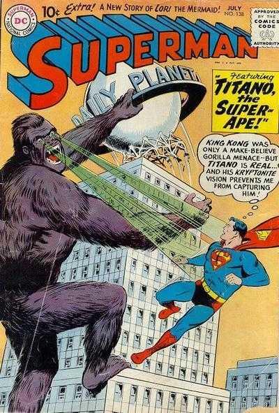 Superman #138 (1960) Comic Books Superman