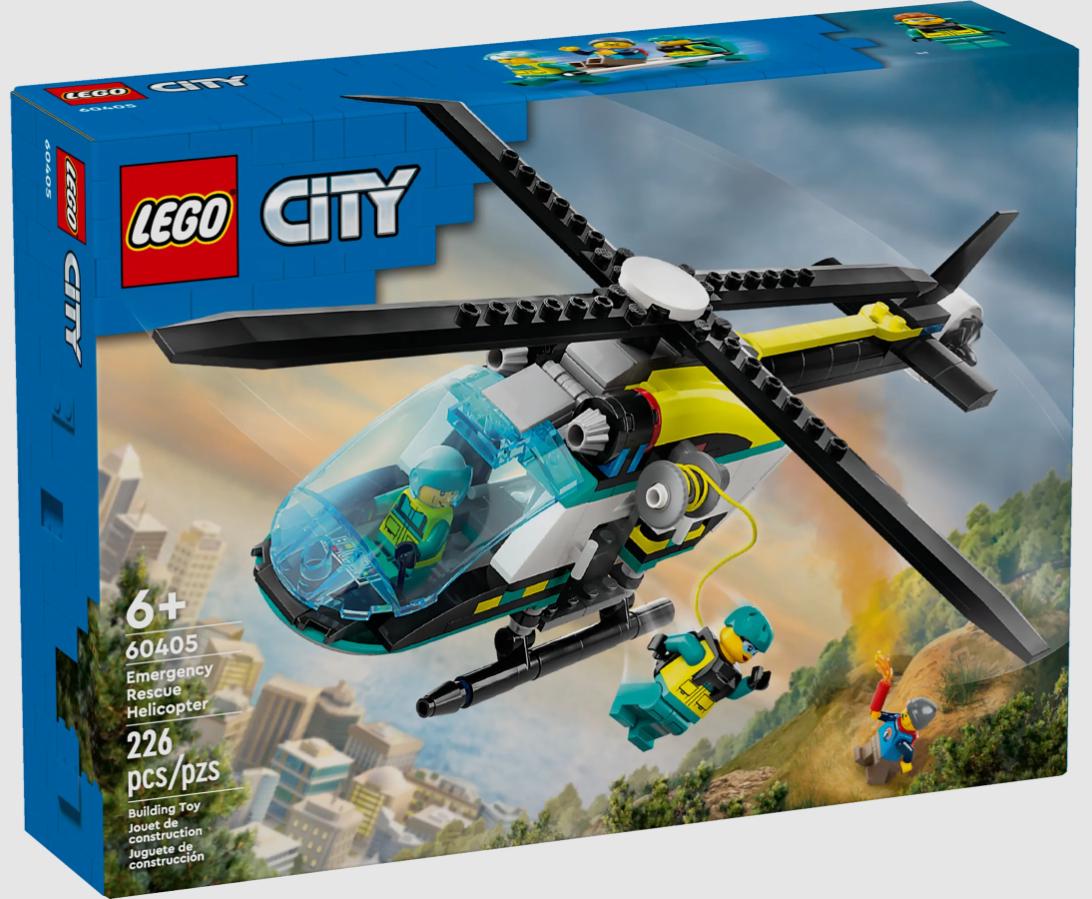 Emergency Rescue Helicopter #60405 LEGO City