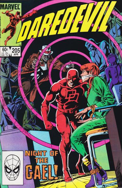 Daredevil #205 (1984) Comic Books Daredevil