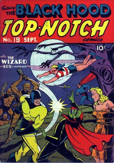 Top Notch Comics #19 (1941) Comic Books Top Notch Comics