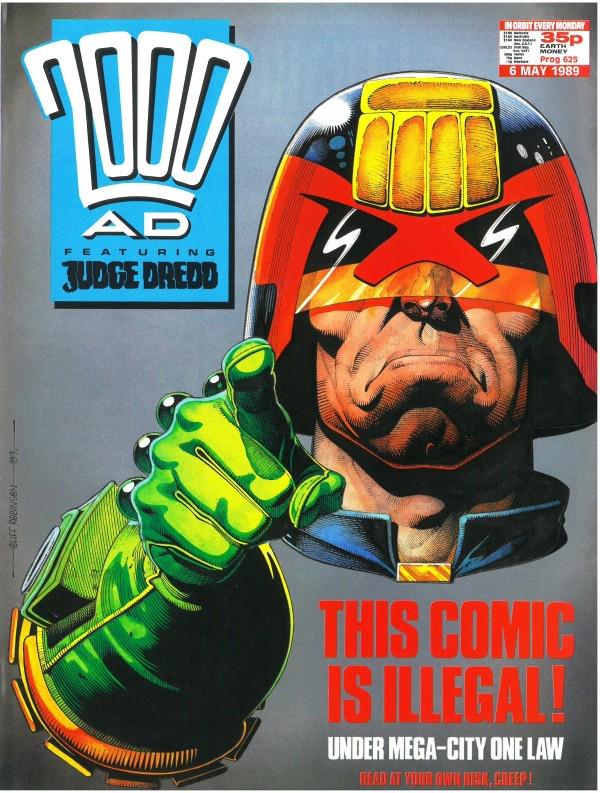 2000 AD #625 (1989) Comic Books 2000 AD