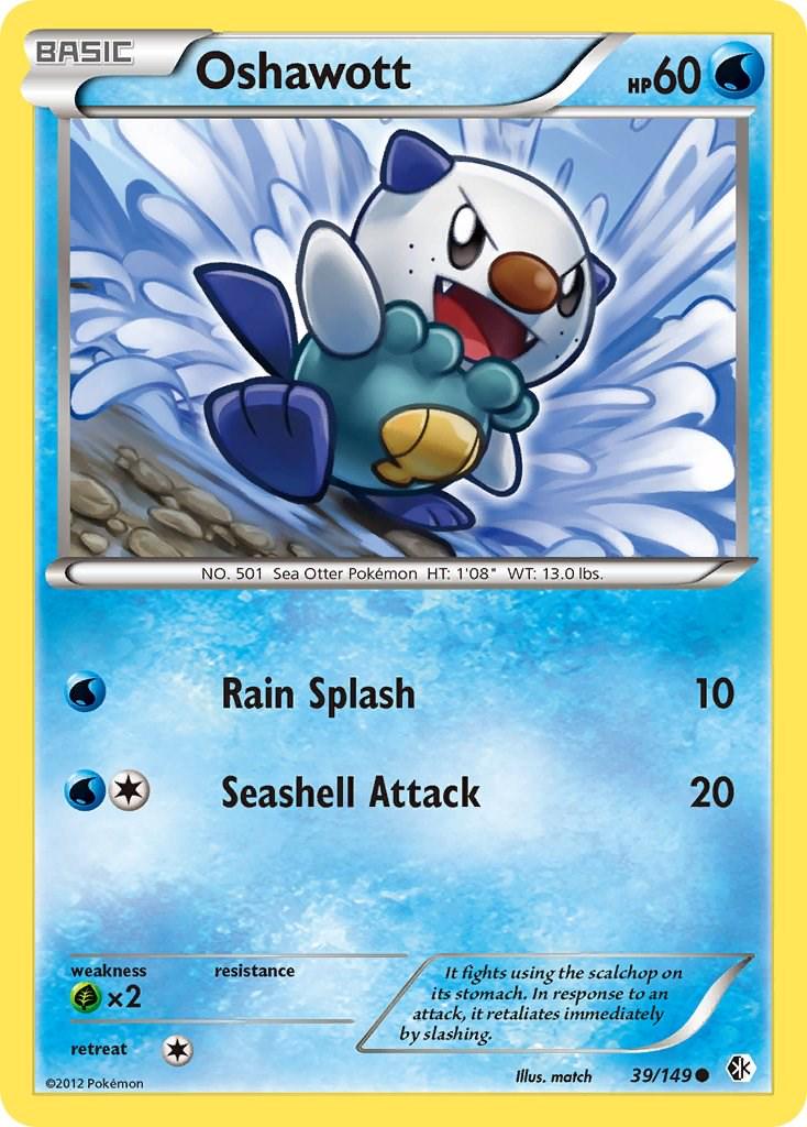 Oshawott #39 Pokemon Boundaries Crossed