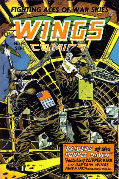 Wings Comics #61 (1945) Comic Books Wings Comics