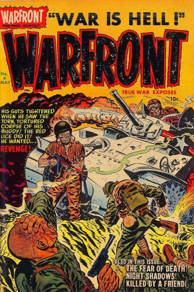 Warfront #6 (1952) Comic Books Warfront