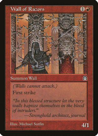 Wall of Razors Magic Stronghold
