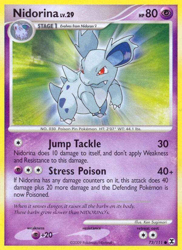 Nidorina #73 Pokemon Rising Rivals