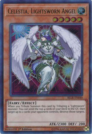 Celestia, Lightsworn Angel BLLR-EN040 YuGiOh Battles of Legend: Light's Revenge