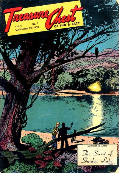 Treasure Chest of Fun and Fact #2 88 (1950) Comic Books Treasure Chest of Fun and Fact