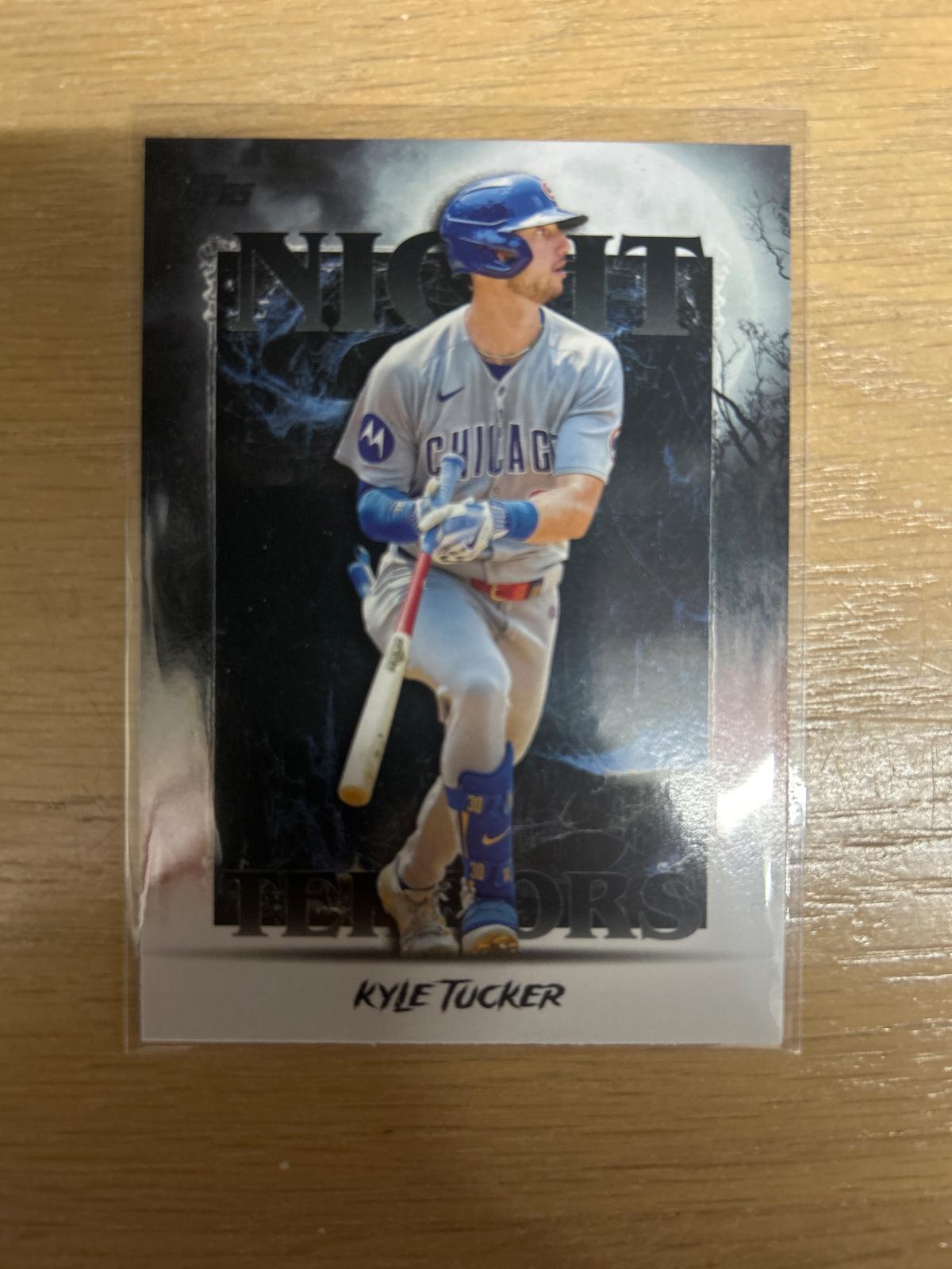 Kyle Tucker #NT-14 Prices | 2025 Topps Update Night Terrors