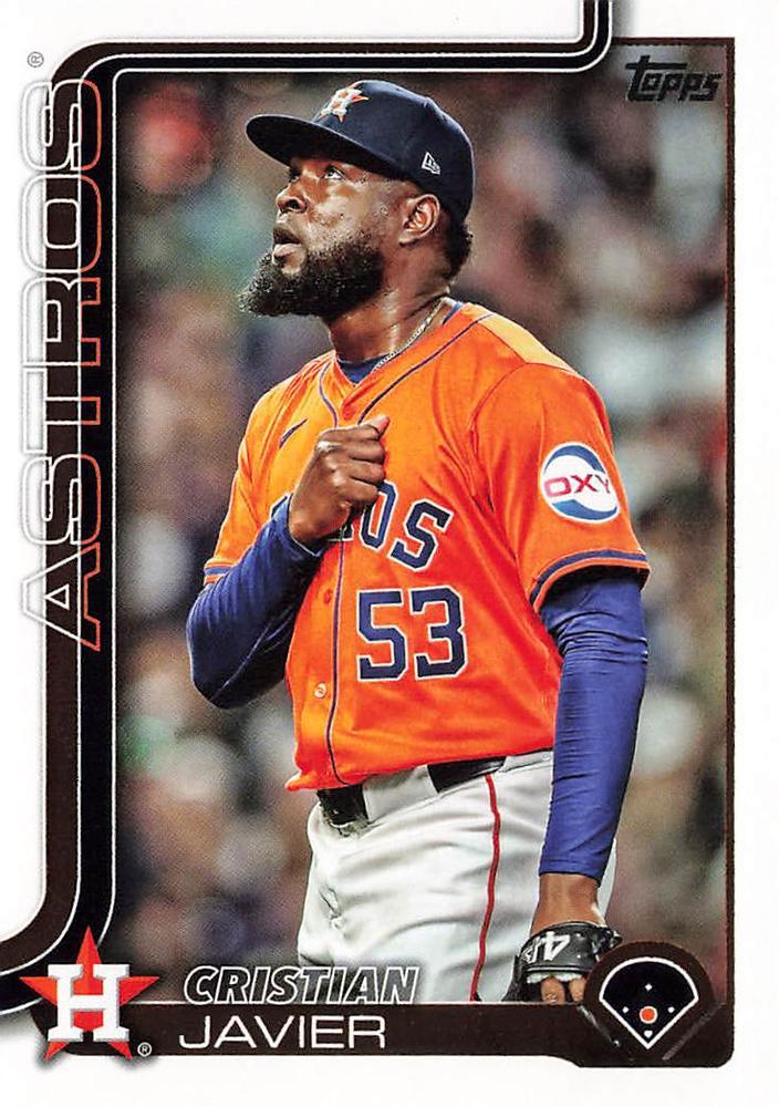 Cristian Javier #509 Prices | 2025 Topps Series 2 | Baseball Cards