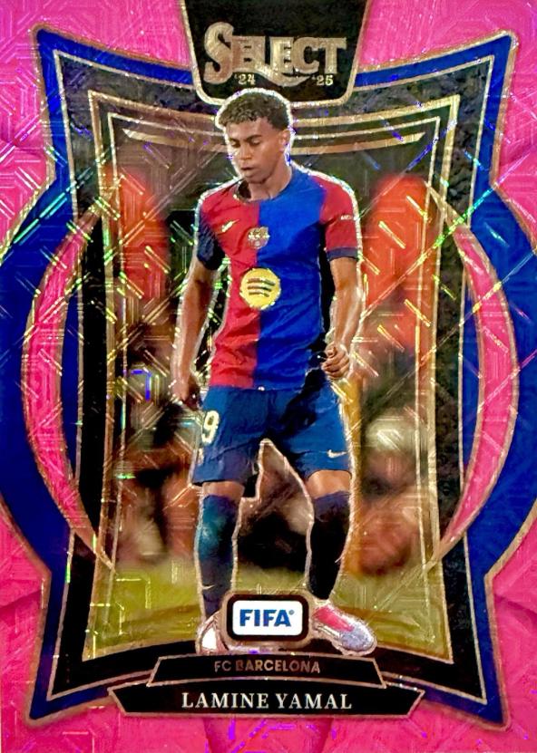 Lamine Yamal [Pink Mojo] #7 Prices | 2024 Panini Select FIFA