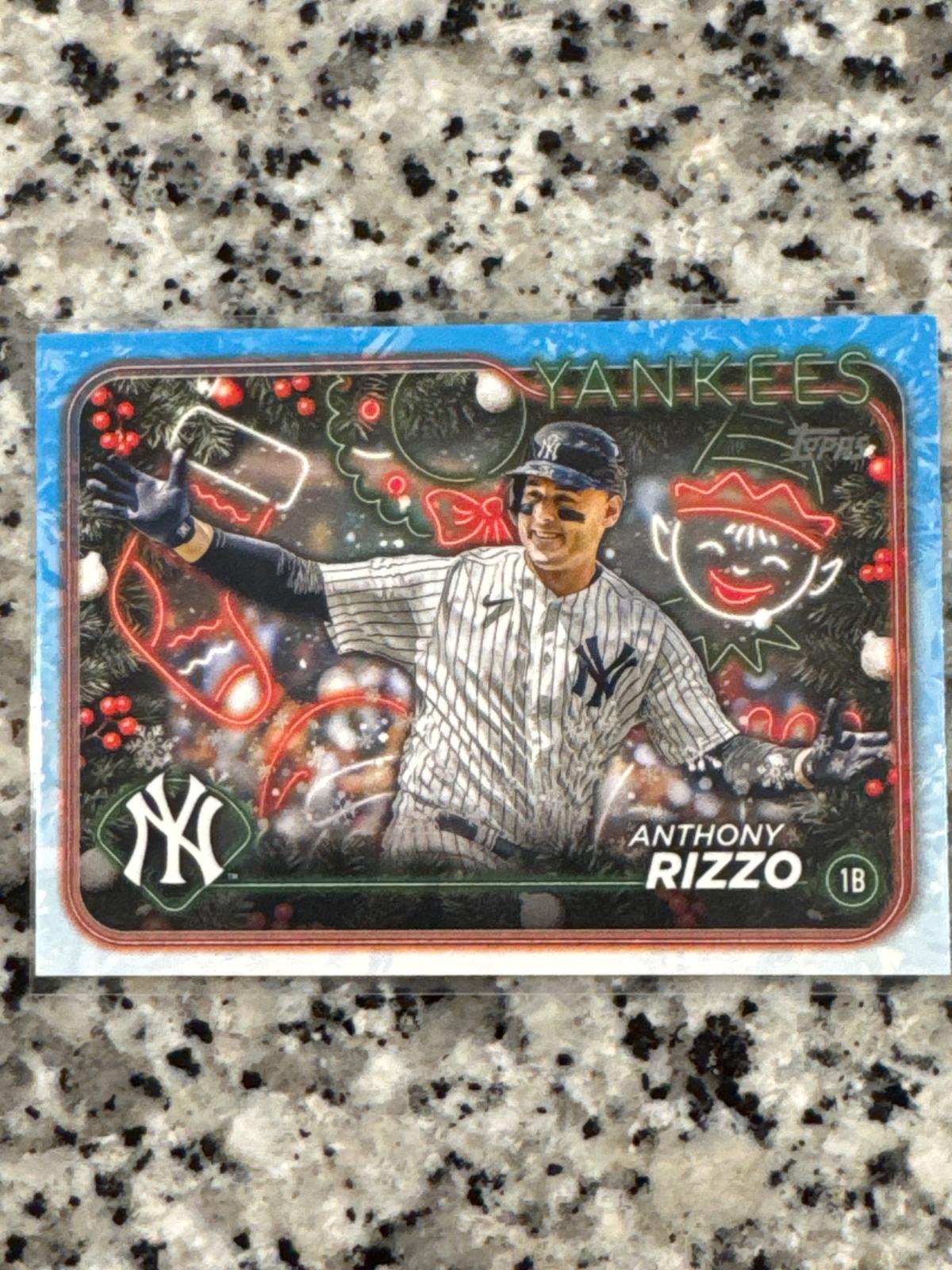 Anthony Rizzo #H28 Baseball Cards 2024 Topps Holiday