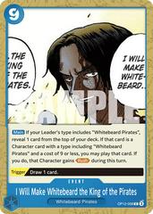 I Will Make Whitebeard the King of the Pirates #OP12-058