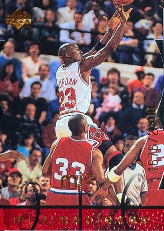 Michael Jordan #16 1998 Upper Deck Mjx Timepieces Basketball