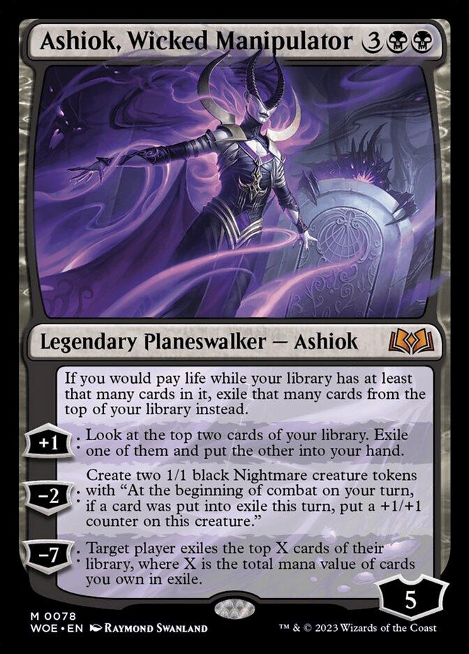 Ashiok, Wicked Manipulator (Magic Wilds of Eldraine)