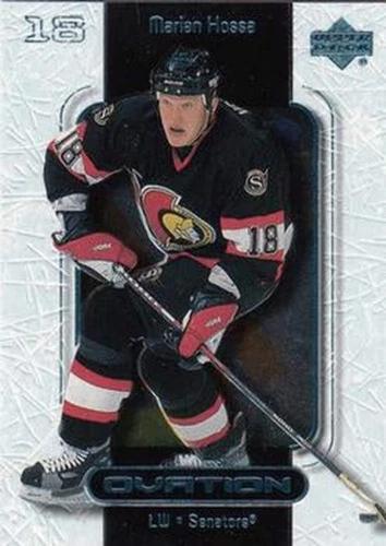 Marian Hossa #39 Hockey Cards 1999 Upper Deck Ovation