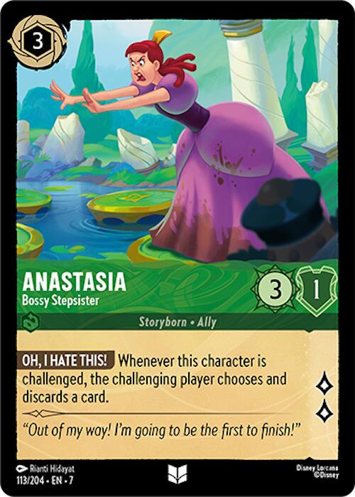 Anastasia - Bossy Stepsister #113 Lorcana Archazia's Island