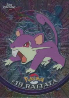 Rattata #19 Pokemon 2000 Topps TV