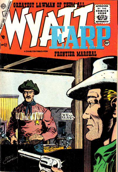 Wyatt Earp, Frontier Marshal #12 (1955) Comic Books Wyatt Earp, Frontier Marshal
