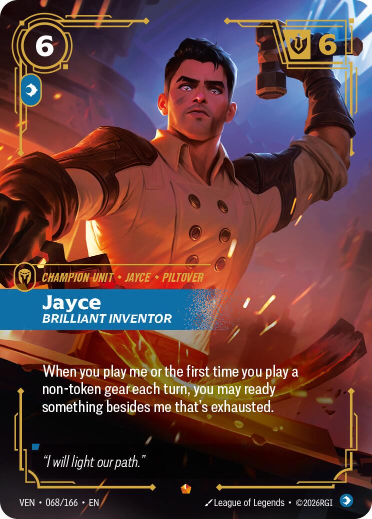 Jayce, Brilliant Inventor (Riftbound Vendetta)
