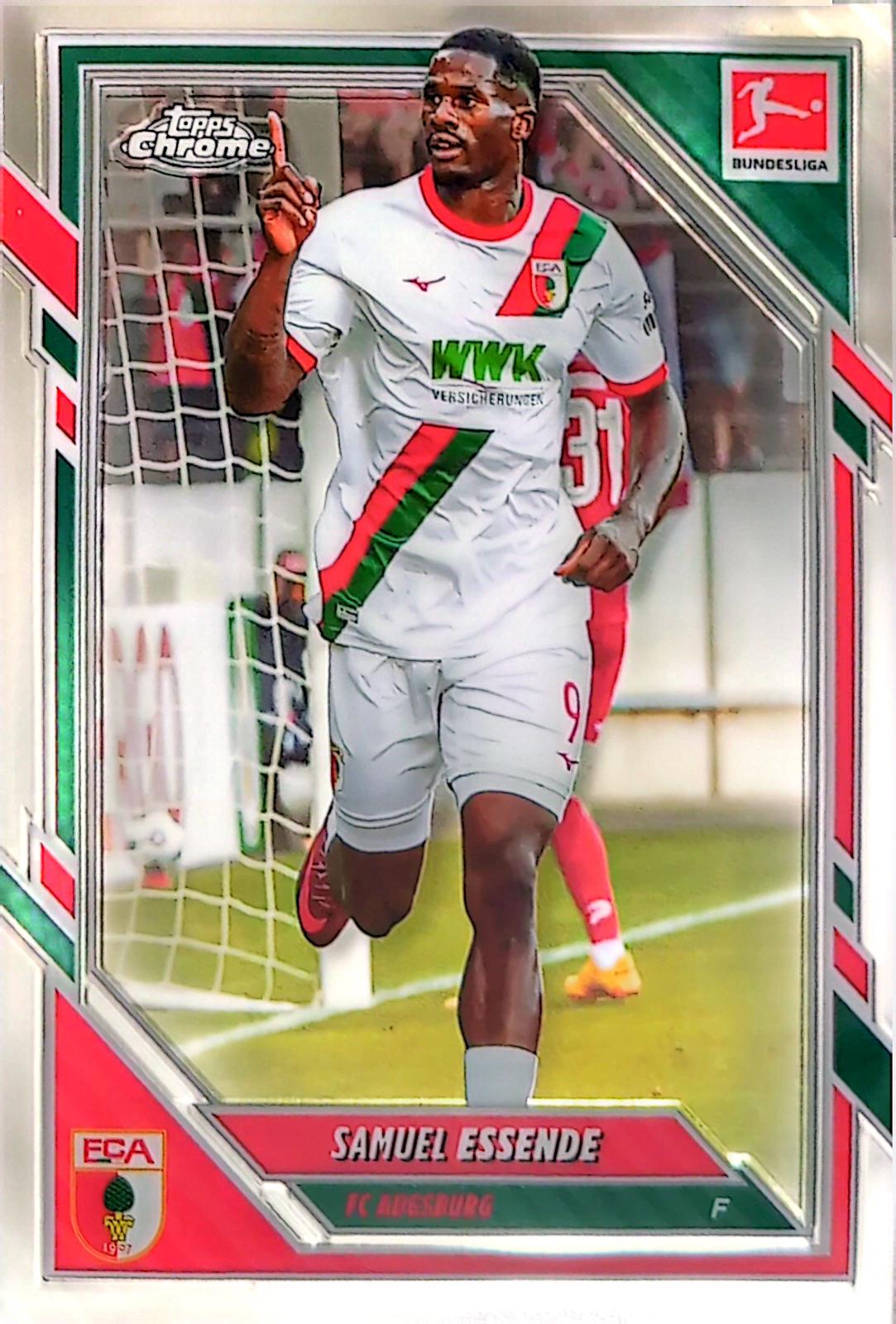 Samuel Essende #5 2025 Topps Chrome Bundesliga Soccer