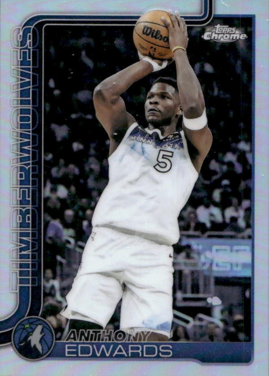 2025 Anthony Edwards [Refractor] #151