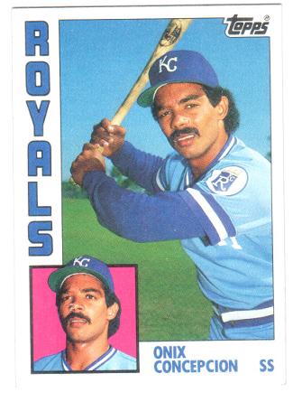 1984 Topps Onix Concepcion #247 card