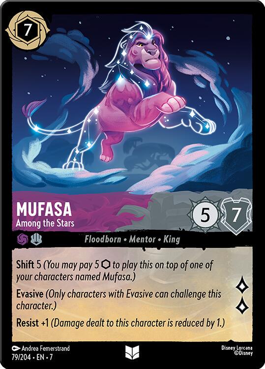 Mufasa - Among the Stars #79 Lorcana Archazia's Island