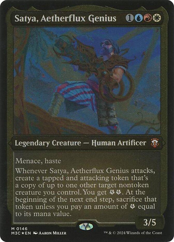 Satya, Aetherflux Genius [Foil] condition prices