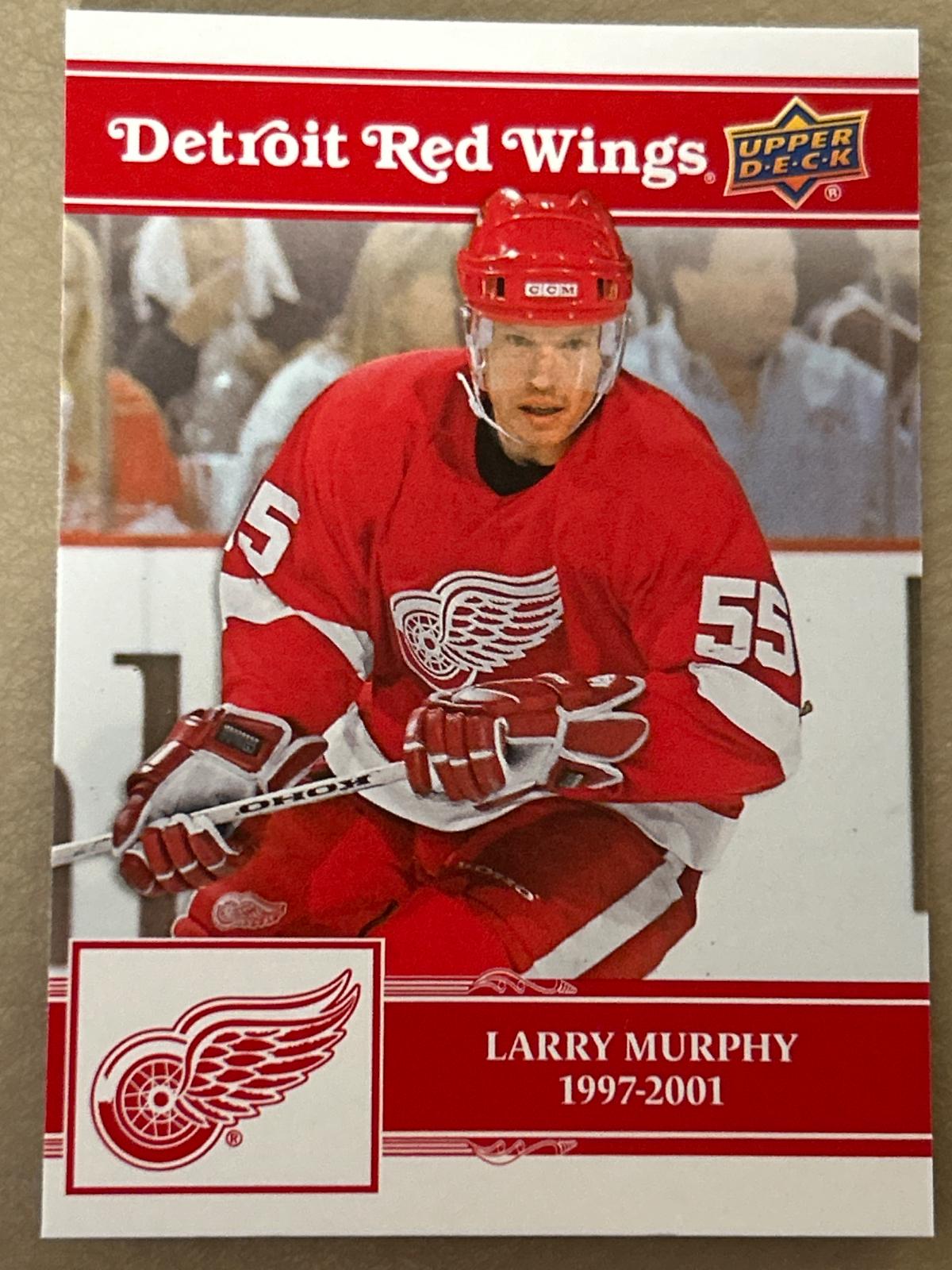 Larry Murphy #96 2025-26 Upper Deck Detroit Red Wings Centennial Hockey