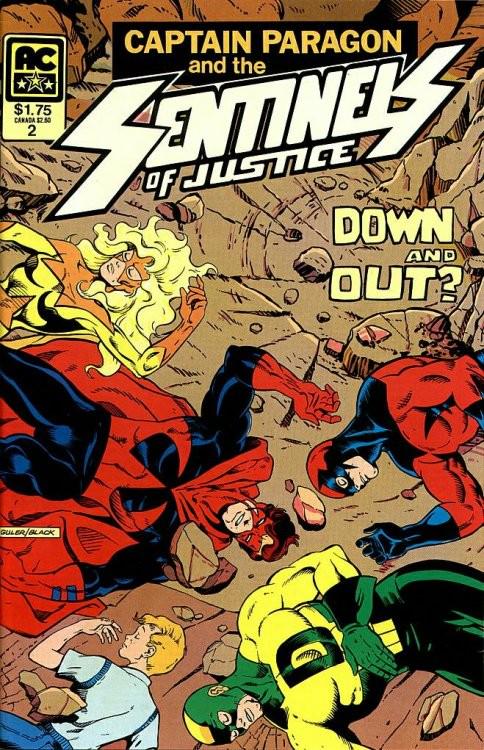 Captain Paragon and the Sentinels of Justice #2 (1985) Comic Books Captain Paragon and the Sentinels of Justice