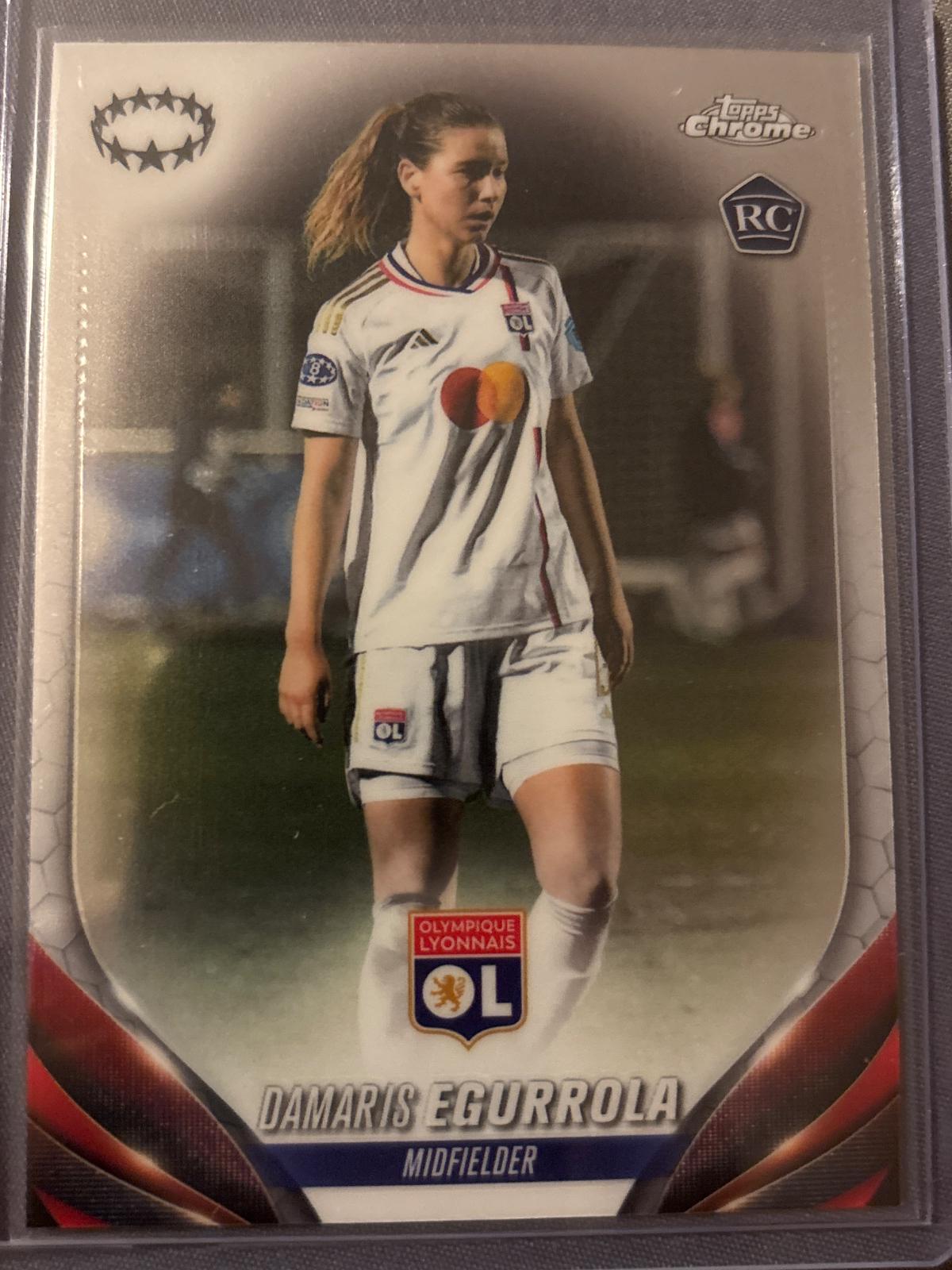 Damaris Egurrola #69 2023 Topps Chrome Uwcl Soccer