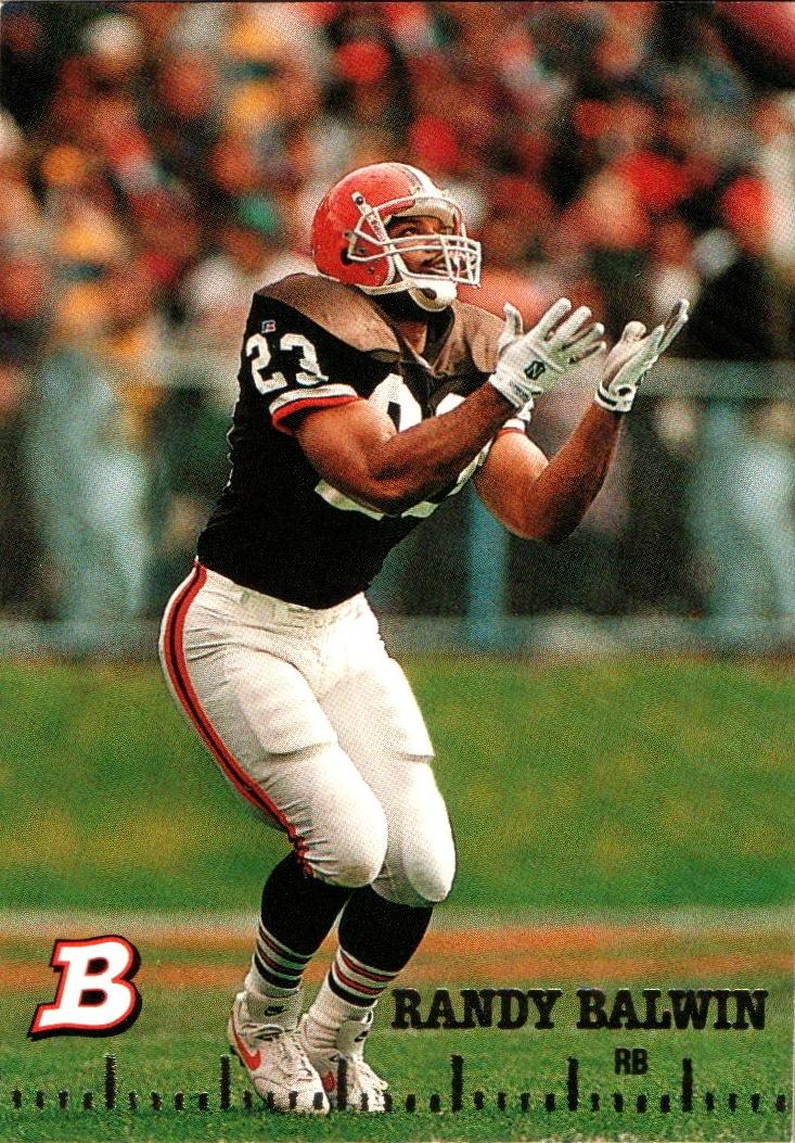 Randy Baldwin #8 Football Cards 1994 Bowman
