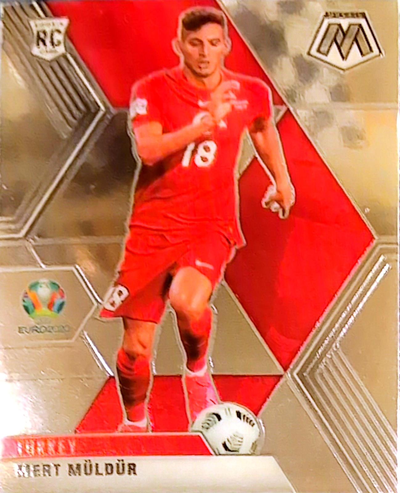 Mert Muldur #94 Soccer Cards 2021 Panini Mosaic UEFA Euro 2020