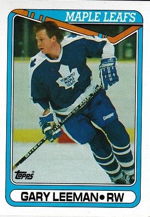 Gary Leeman #135 Hockey Cards 1990 Topps