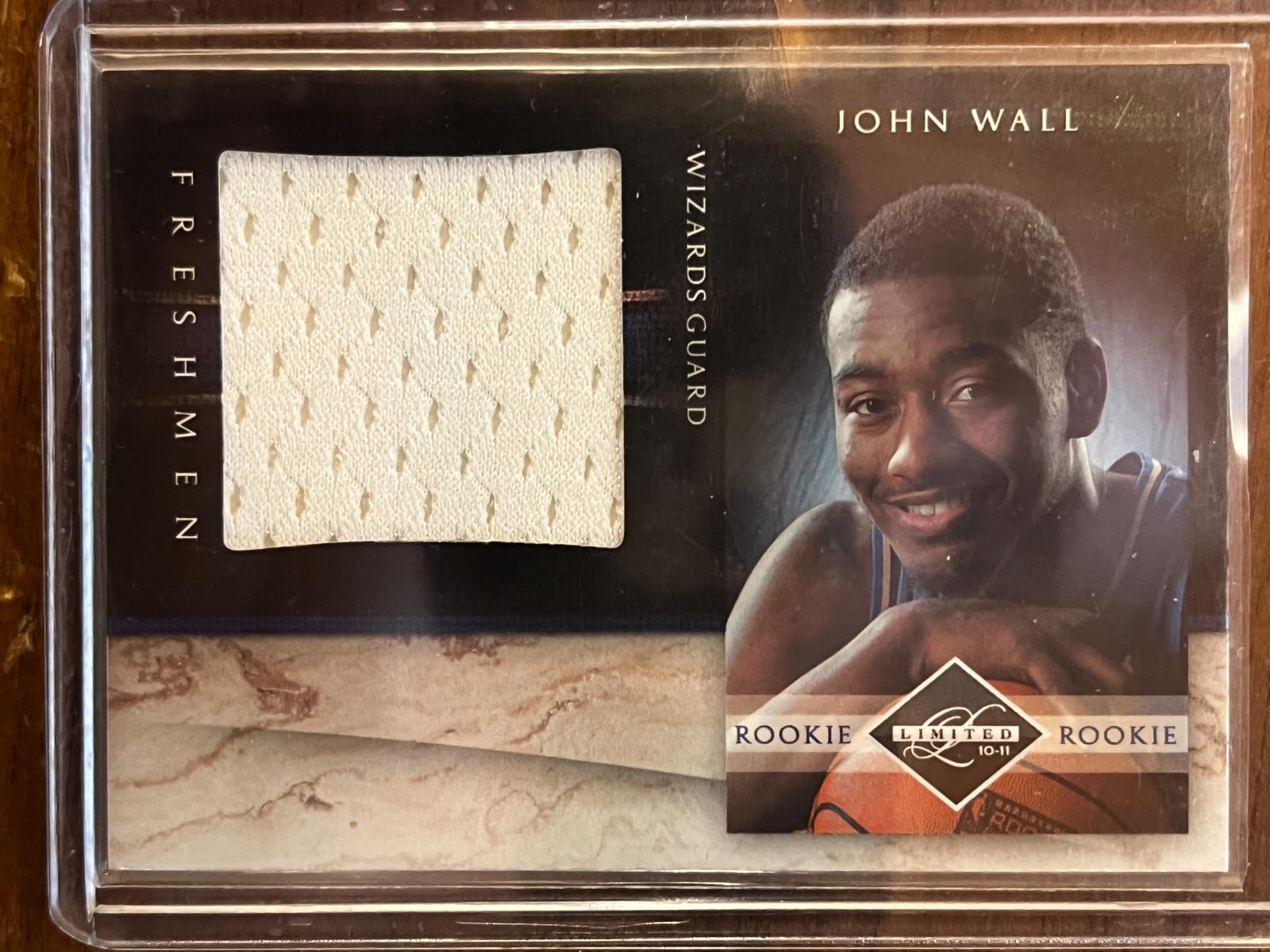 John Wall #1 Basketball Cards 2010 Panini Limited Freshman Jumbo