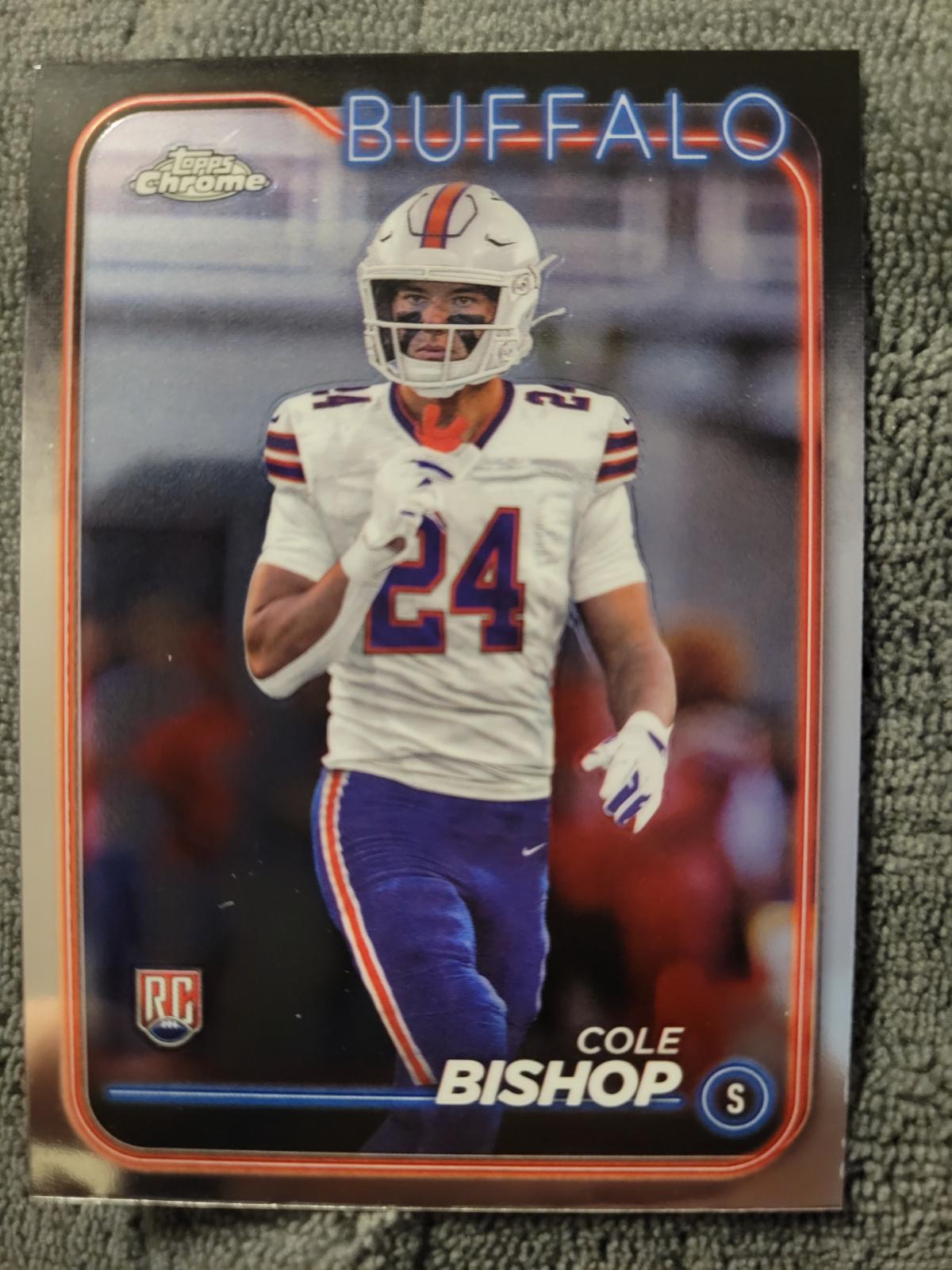 Cole Bishop #263 Football Cards 2024 Topps Chrome