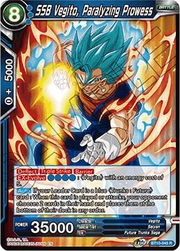 SSB Vegito, Paralyzing Prowess BT10-045 Dragon Ball Super Rise of the Unison Warrior