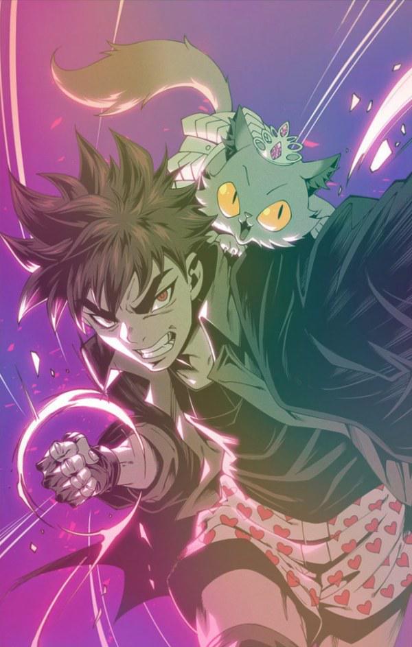 Dungeon Crawler Carl comic cover S-011 - Godtail exclusive (Foil virgin)