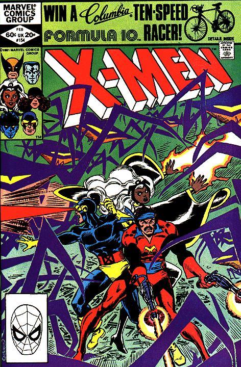 Uncanny X-Men #154 (1982) Comic Books Uncanny X-Men