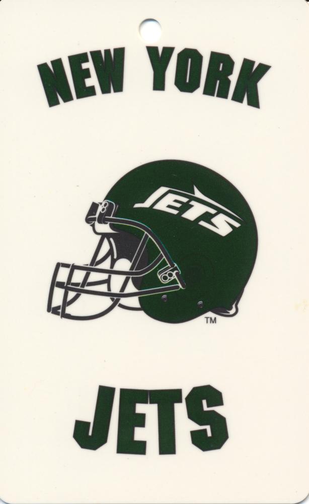 New York Jets #20 1993 Chris Martin Enterprises Dog Tags Plus Football