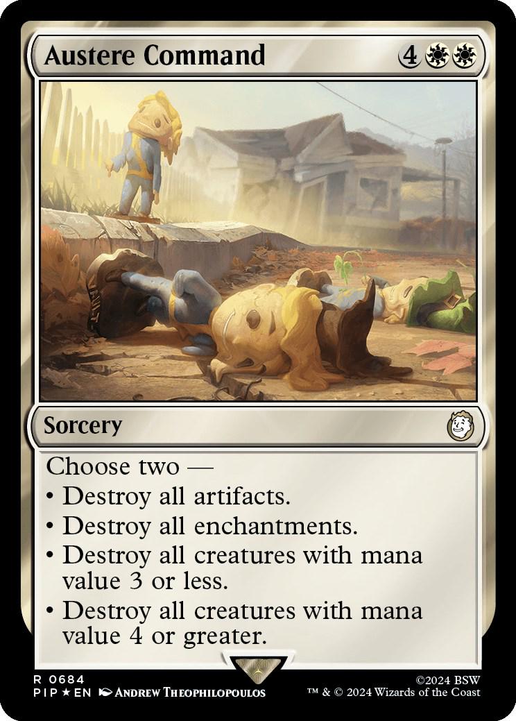 Austere Command #684 Magic Fallout